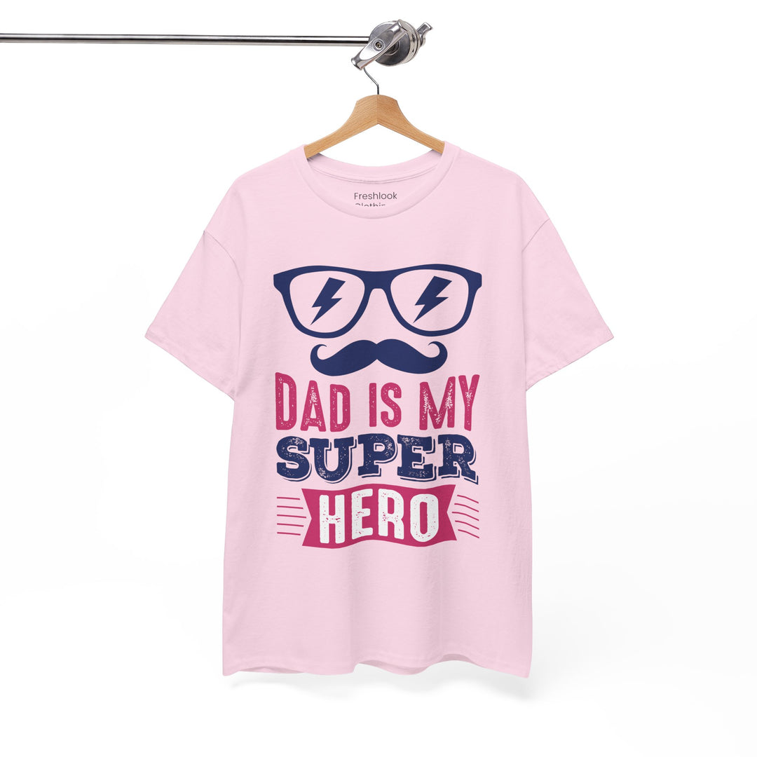 Dad's T-Shirt - Dad Is My Superhero Design