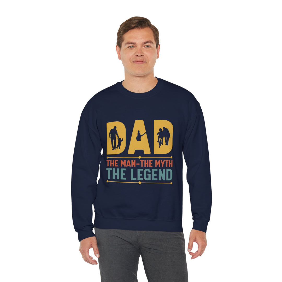 Dad’s Sweatshirt – Dad The Man The Myth The Legend Design