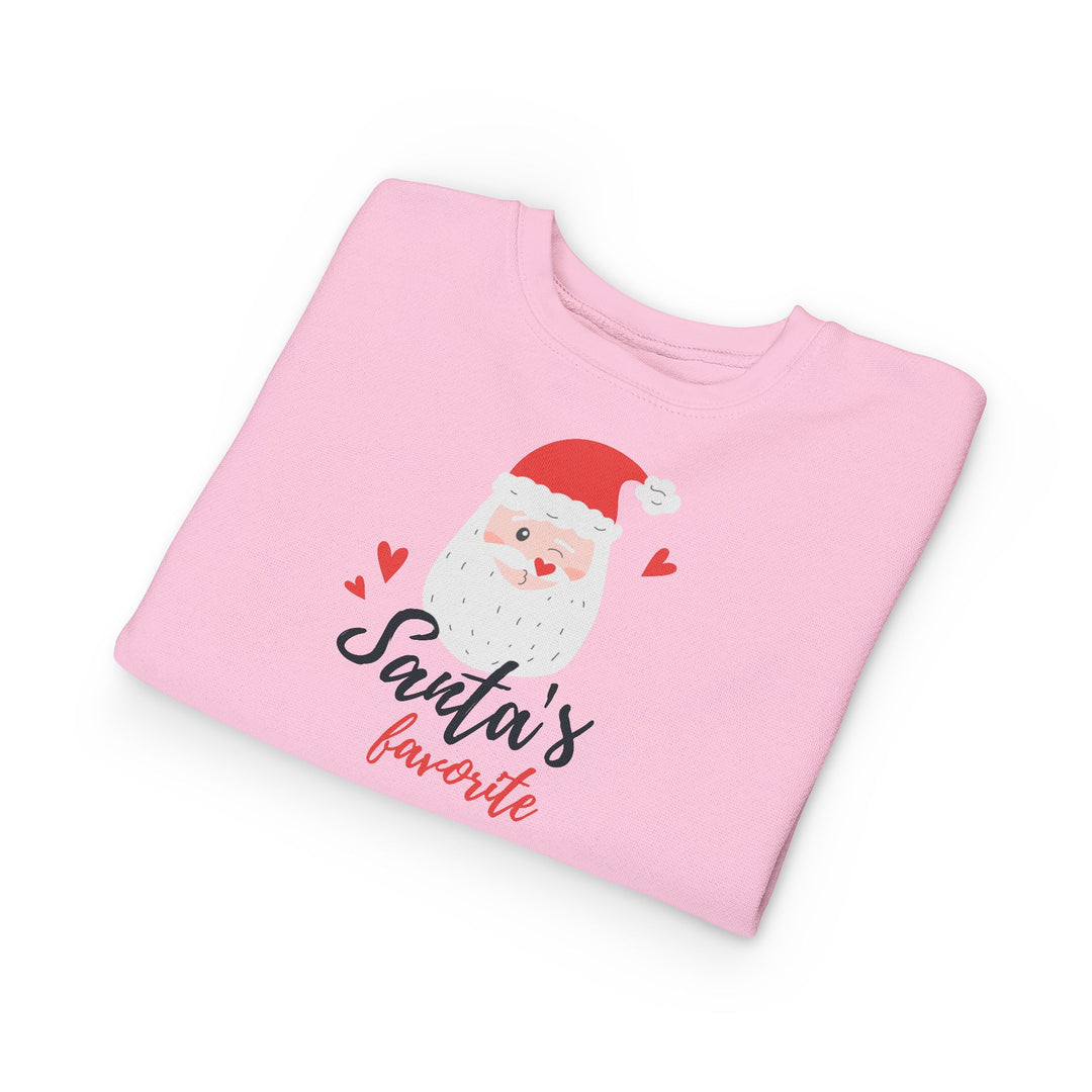 Toddler Sweatshirt — "Santa's Favorite" Cute Kids Christmas Pullover