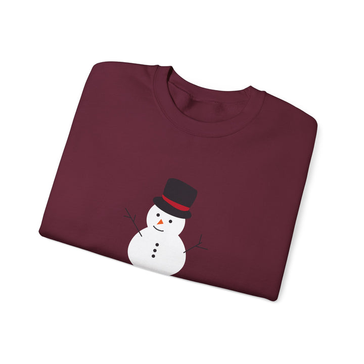Christmas Snowman 2025 Crewneck Sweatshirt - "Merry Christmas and Happy New Year"