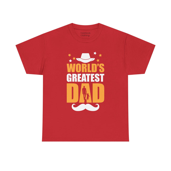 Dad's T-Shirt - World's Greatest Dad Design