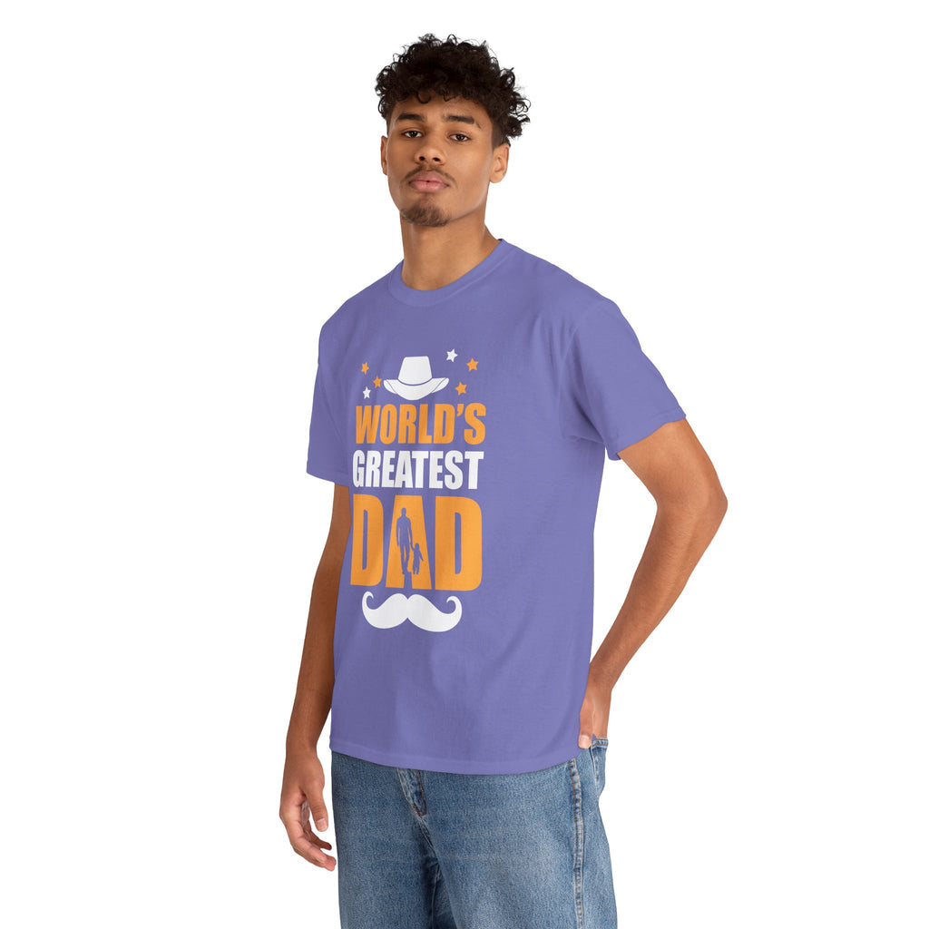 Dad's T-Shirt - World's Greatest Dad Design