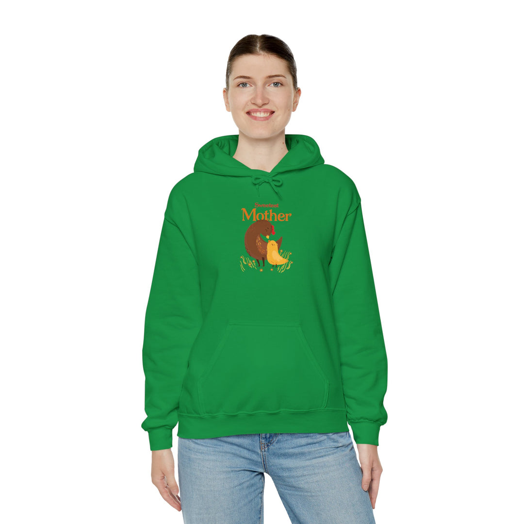 Mom's Unisex Hooded Sweatshirt - Sweetest Mother Design