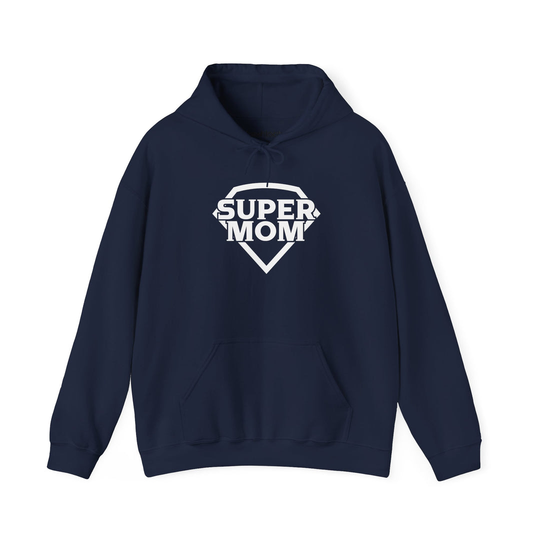 Mom's Unisex Hooded Sweatshirt  - Super Mom Design