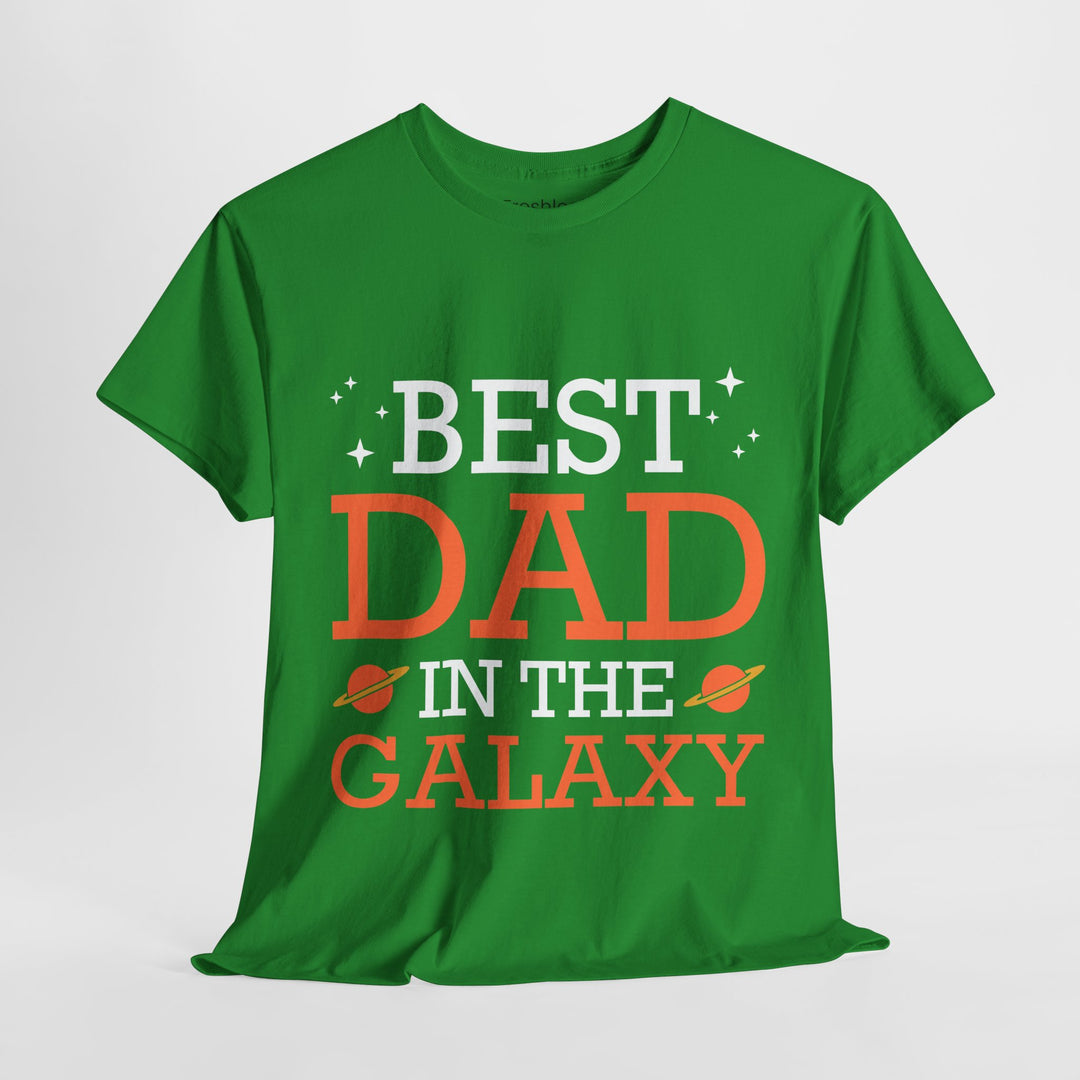 Dad's T-Shirt - Best Dad in the Galaxy Design