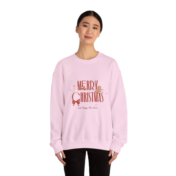 Merry Christmas Crewneck Sweatshirt – Vintage Holiday Graphic