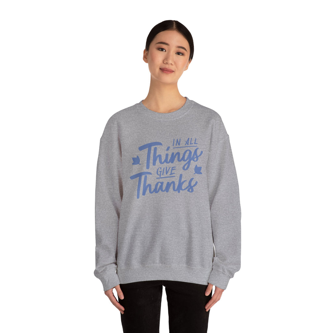 In All Things Give Thanks Design