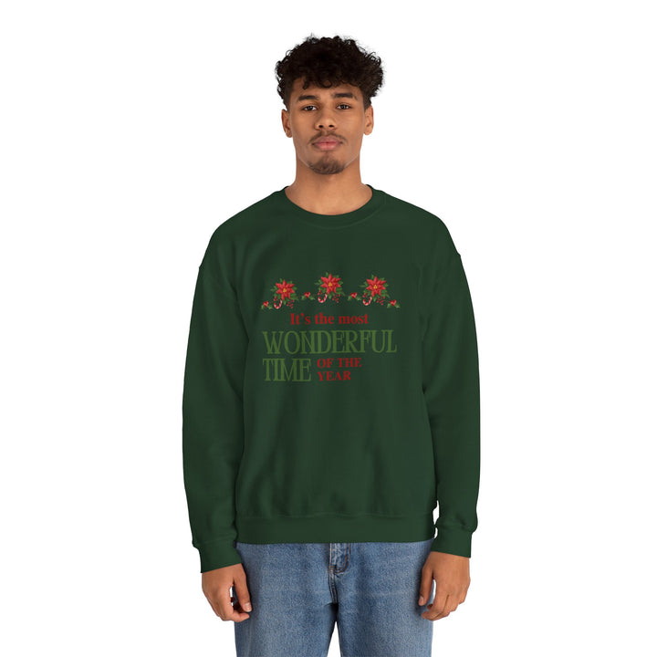 Sweatshirt — "It's the Most Wonderful Time of the Year" Holiday Crewneck