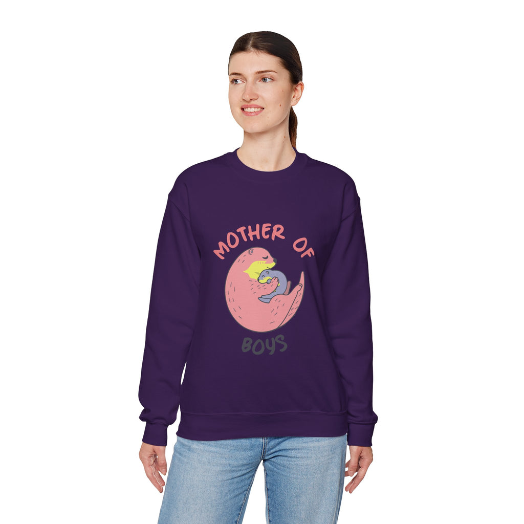 Mom Sweatshirt - Mother of Boys Design