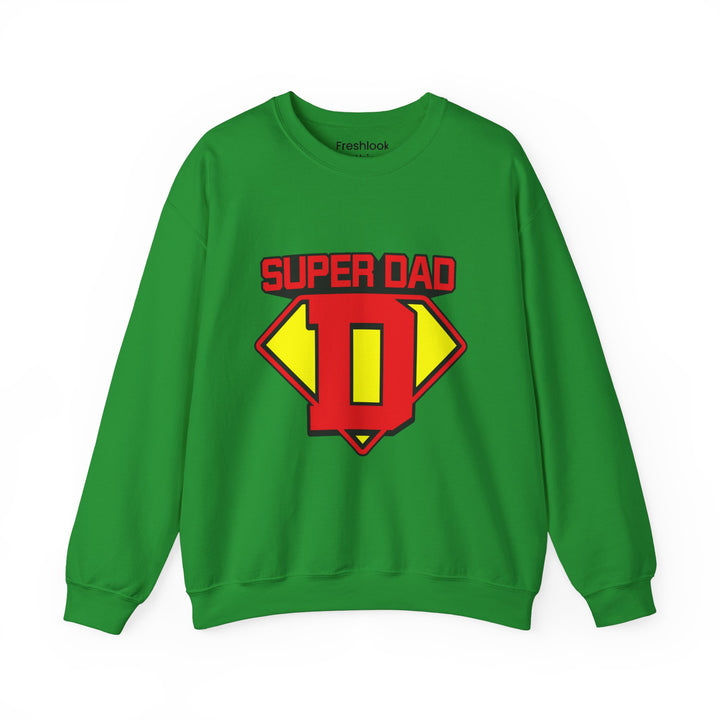 Dad’s Sweatshirt – Super Dad Design