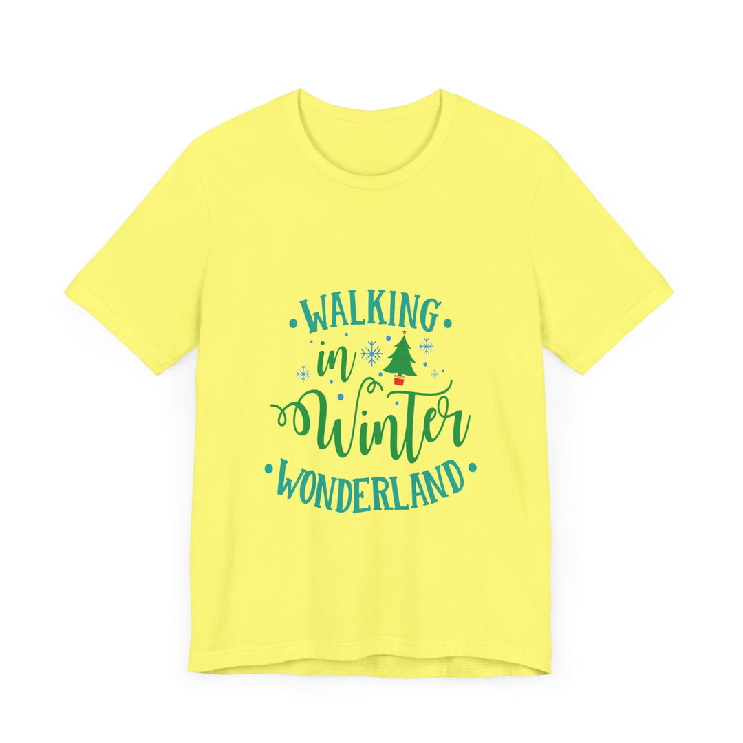 Walking in Winter Wonderland, Christmas T-shirt, Holiday tees, Family Christmas Shirts