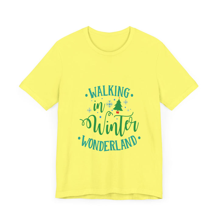 Walking in Winter Wonderland, Christmas T-shirt, Holiday tees, Family Christmas Shirts