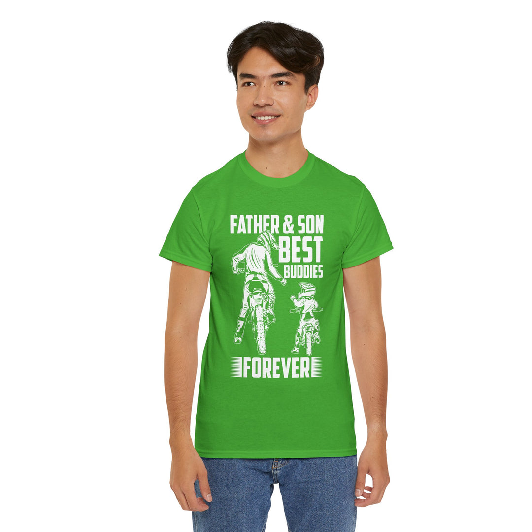 Dad's T-Shirt - Father & Son Best Buddies Forever Design