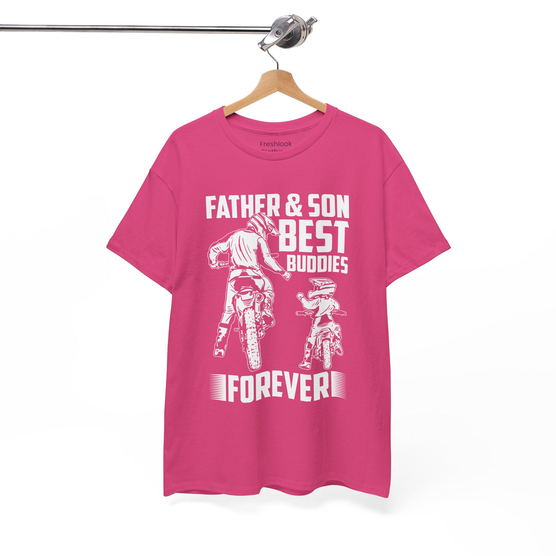 Dad's T-Shirt - Father & Son Best Buddies Forever Design