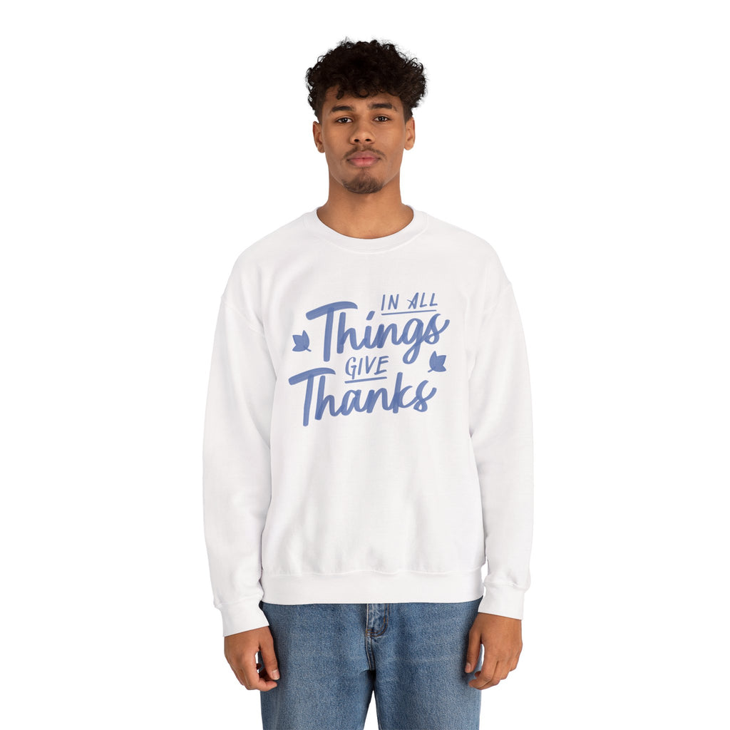 In All Things Give Thanks Design