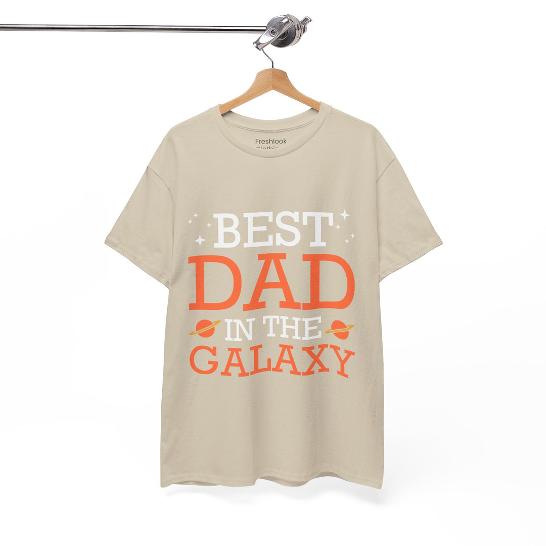 Dad's T-Shirt - Best Dad in the Galaxy Design