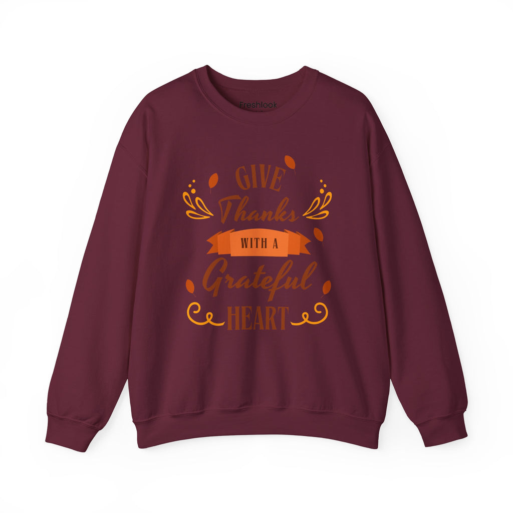 Give Thanks with a Grateful Heart Design