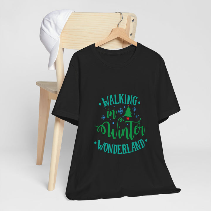 Walking in Winter Wonderland, Christmas T-shirt, Holiday tees, Family Christmas Shirts