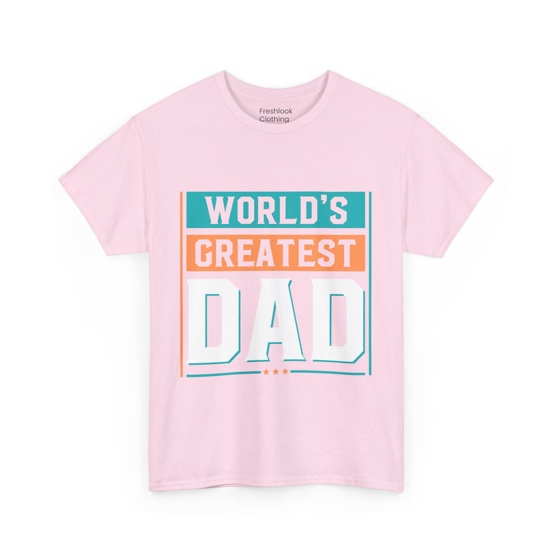 Dad's T-Shirt - World's Greatest Dad Design