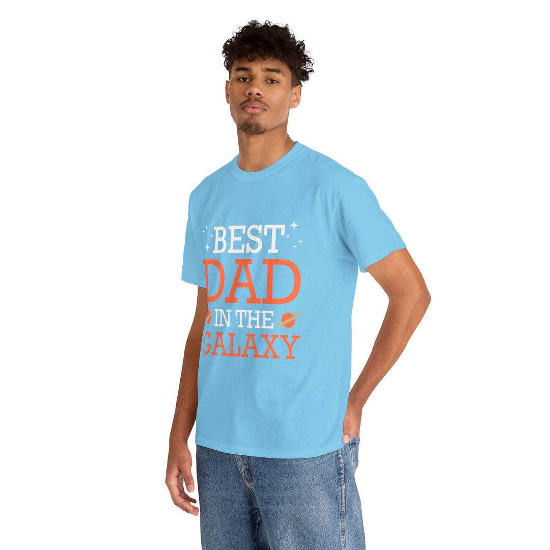 Dad's T-Shirt - Best Dad in the Galaxy Design