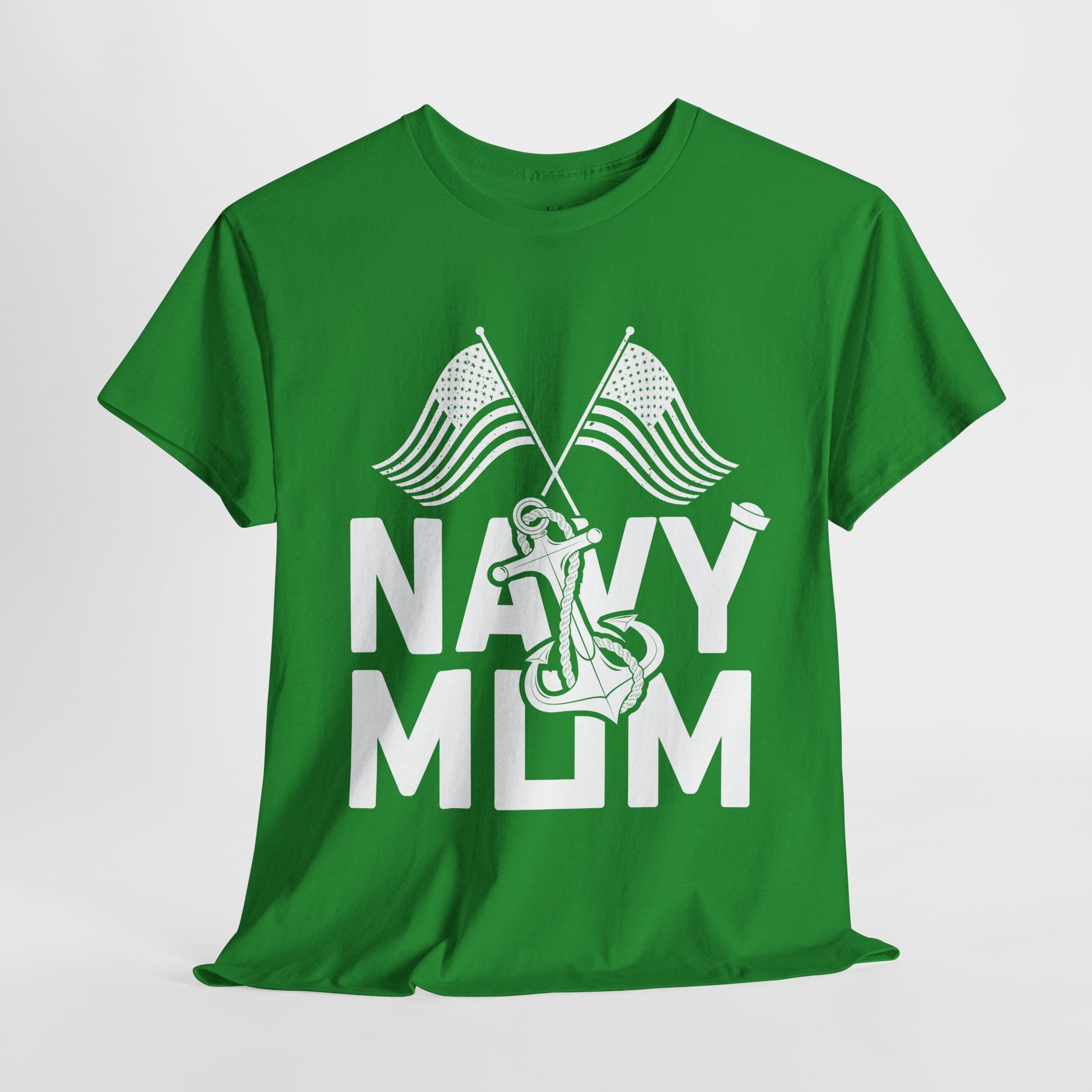 Mom T-Shirt – Navy Mom Design