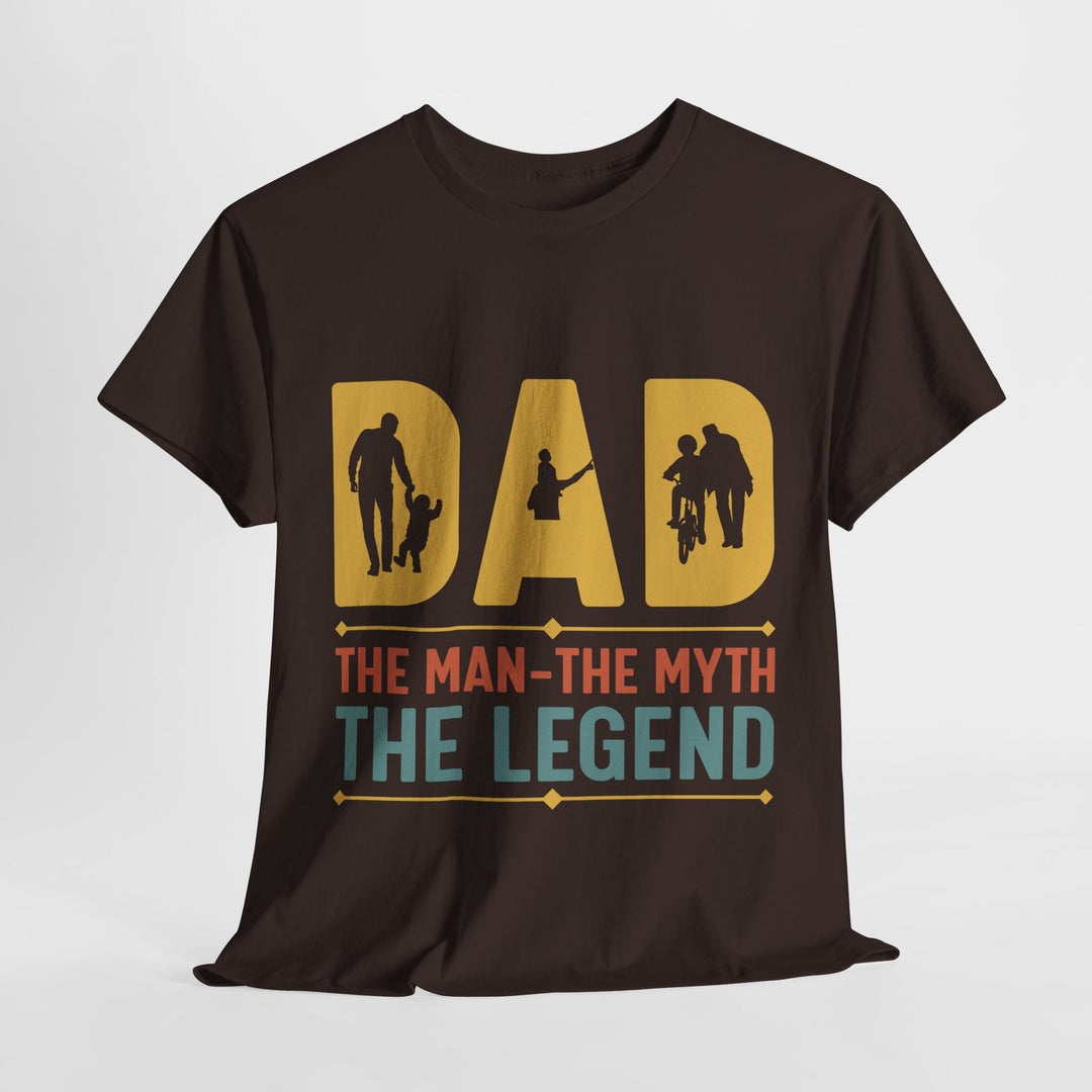 Dad's T-Shirt - Dad The Man The Myth The Legend Design