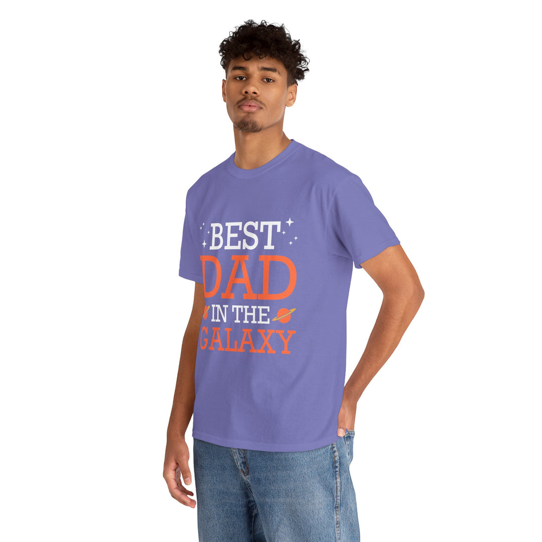 Dad's T-Shirt - Best Dad in the Galaxy Design