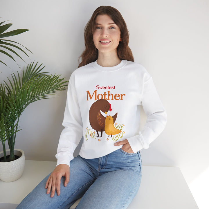 Mom's Sweatshirt - Sweetest Mother Design