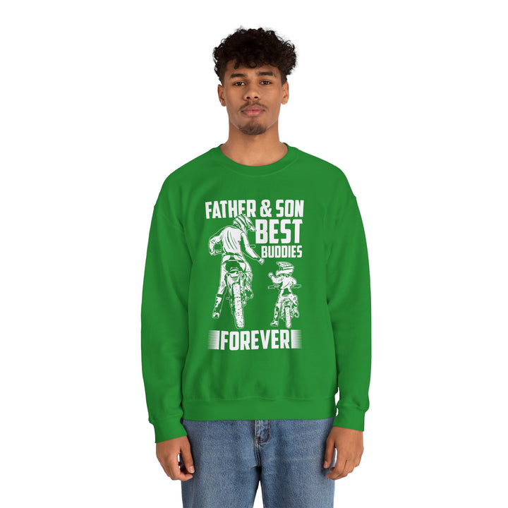 Dad’s Sweatshirt – Father & Son Best Buddies Forever Design