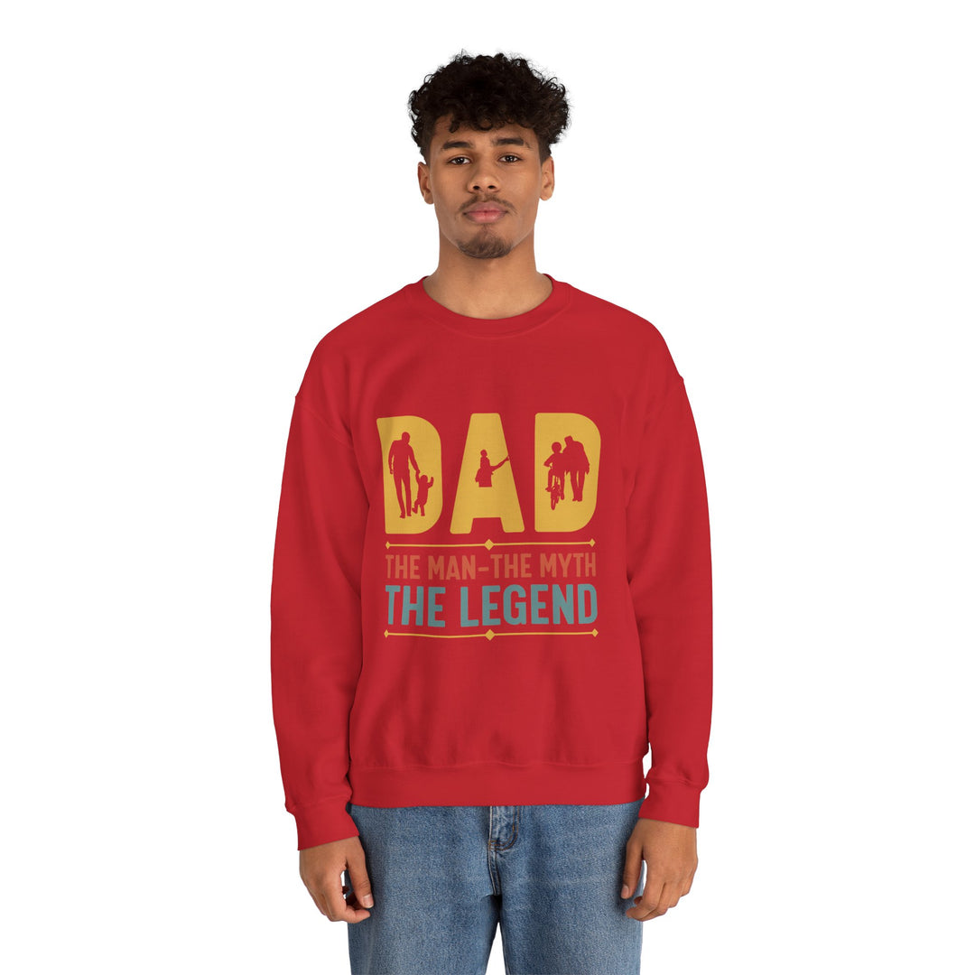 Dad’s Sweatshirt – Dad The Man The Myth The Legend Design