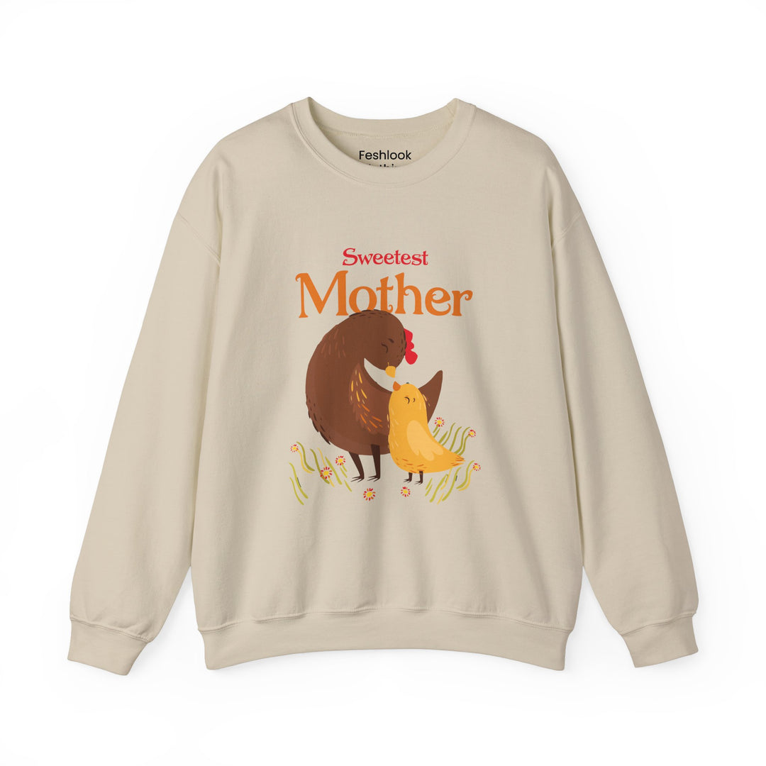 Mom's Sweatshirt - Sweetest Mother Design