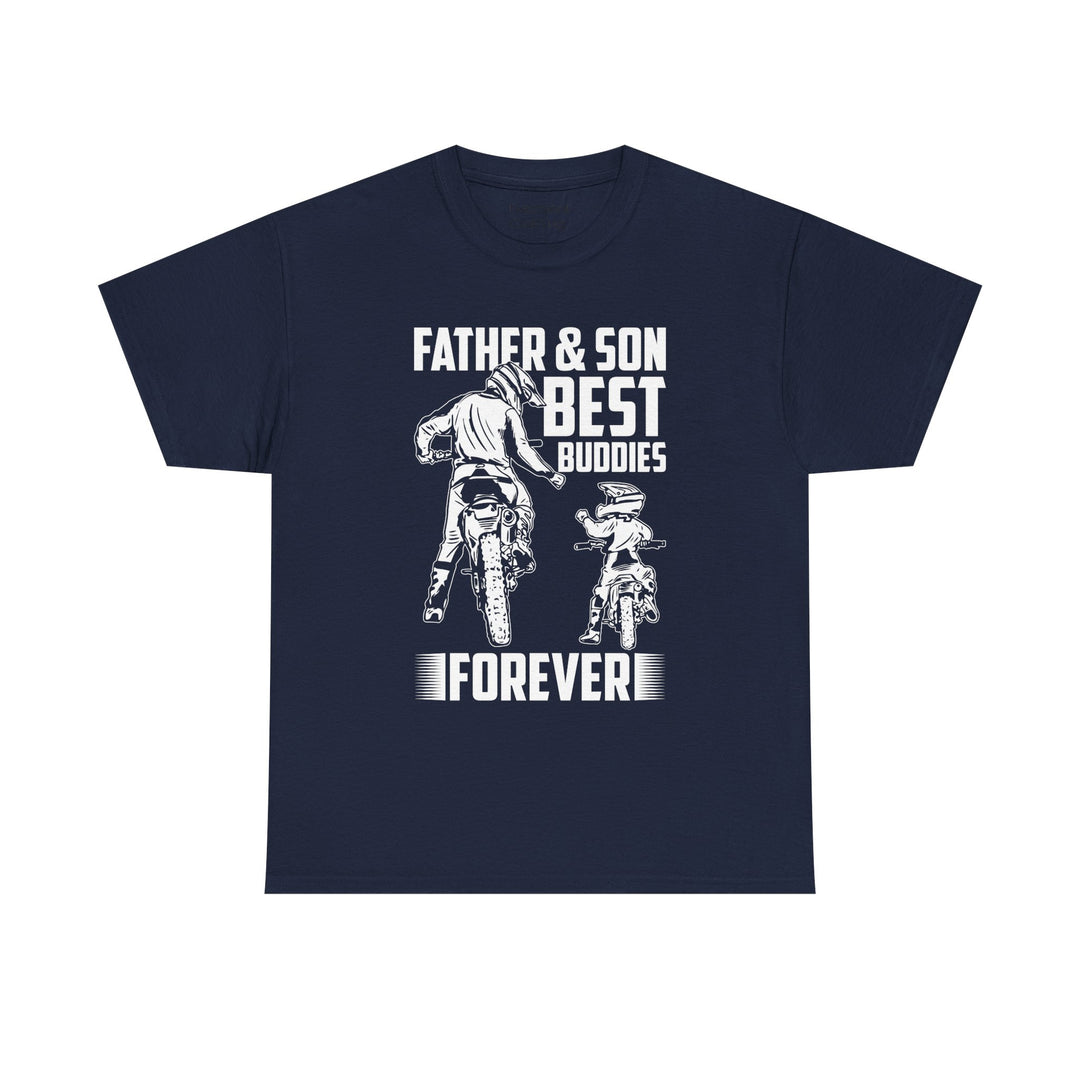 Dad's T-Shirt - Father & Son Best Buddies Forever Design