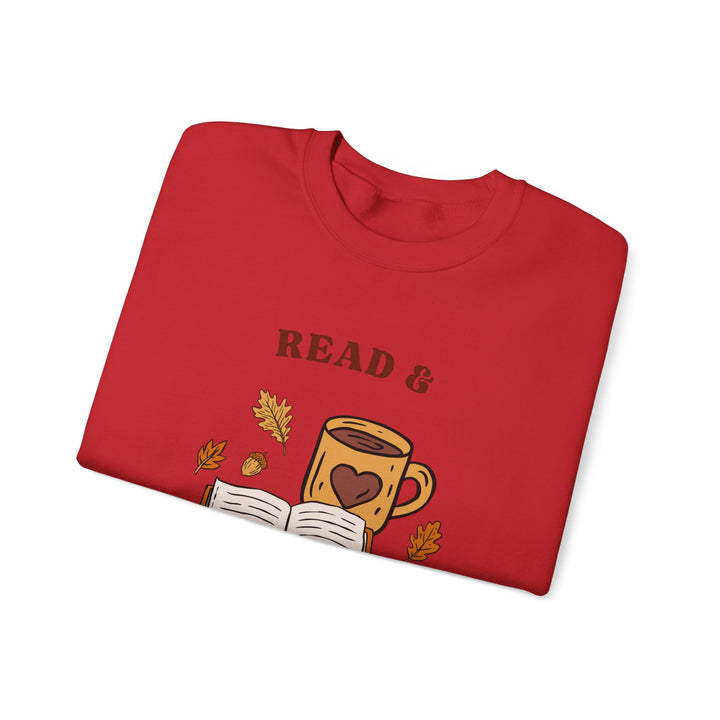 Read & Relax Sweatshirt — Cozy Book Lover Crewneck