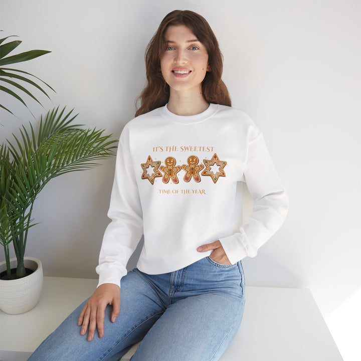 Sweatshirt - "It's the Sweetest Time of the Year" Gingerbread Holiday Crewneck