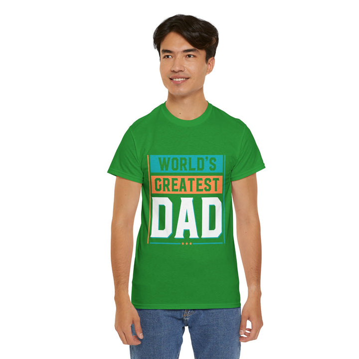 Dad's T-Shirt - World's Greatest Dad Design