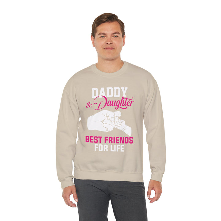 Dad’s Sweatshirt – Daddy & Daughter Best Friends For Life Design