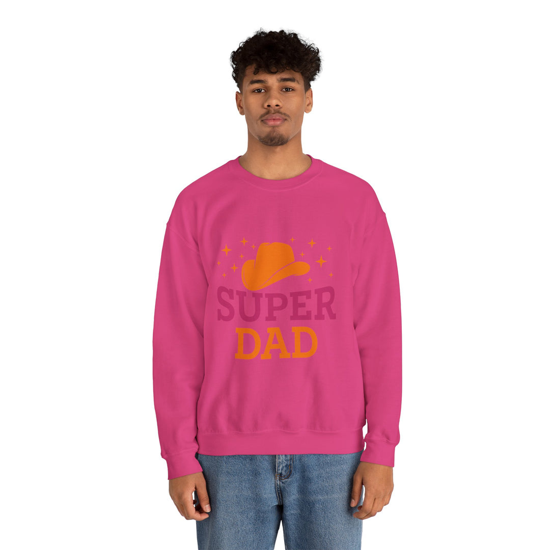 Dad’s Sweatshirt – Super Dad Design