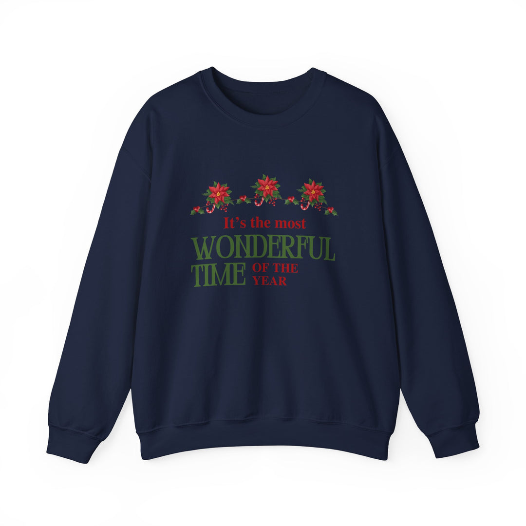 Sweatshirt — "It's the Most Wonderful Time of the Year" Holiday Crewneck