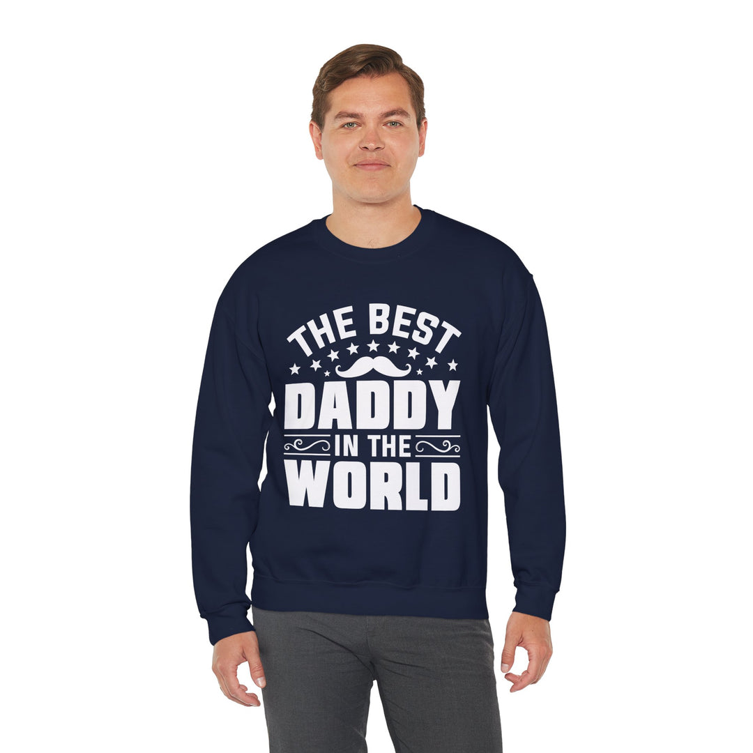 Dad’s Sweatshirt – The Best Daddy in the World Design