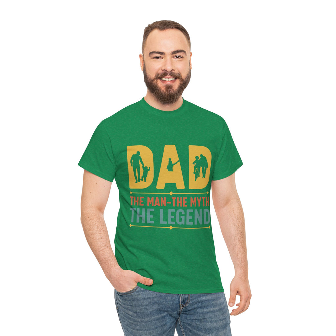 Dad's T-Shirt - Dad The Man The Myth The Legend Design