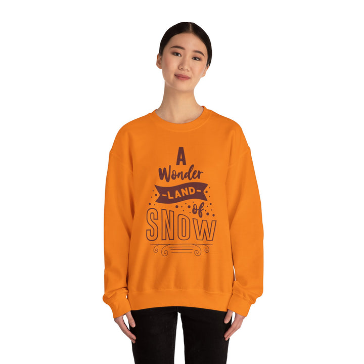 A Wonder Land of Snow Unisex Sweatshirt