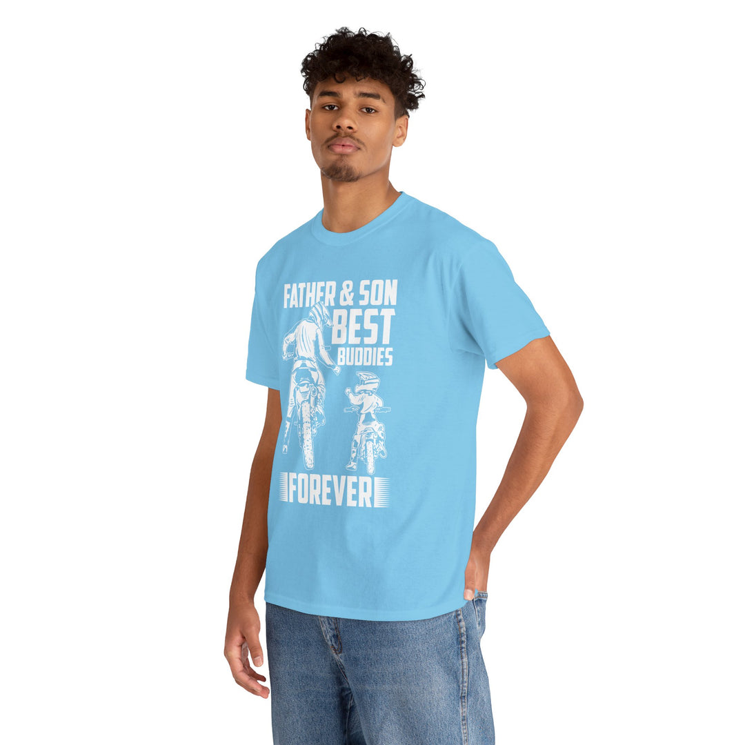 Dad's T-Shirt - Father & Son Best Buddies Forever Design