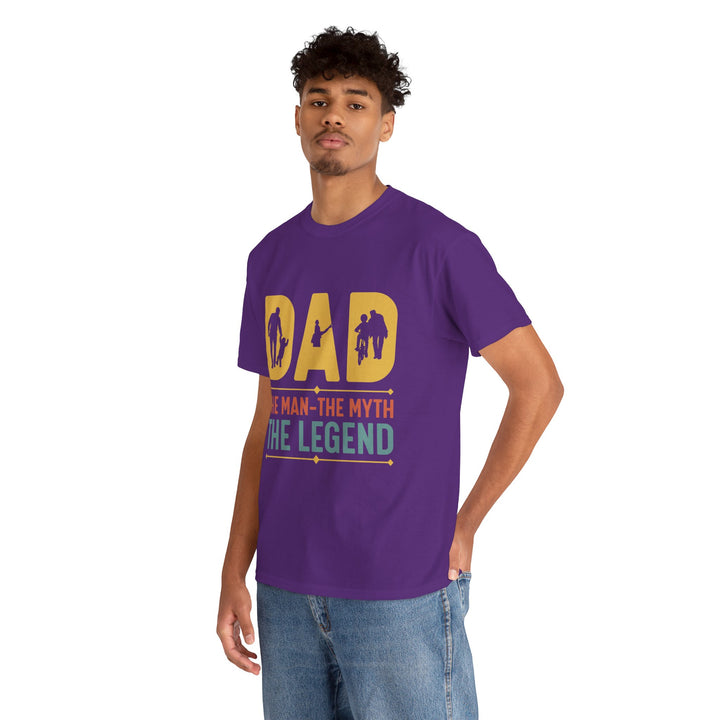 Dad's T-Shirt - Dad The Man The Myth The Legend Design