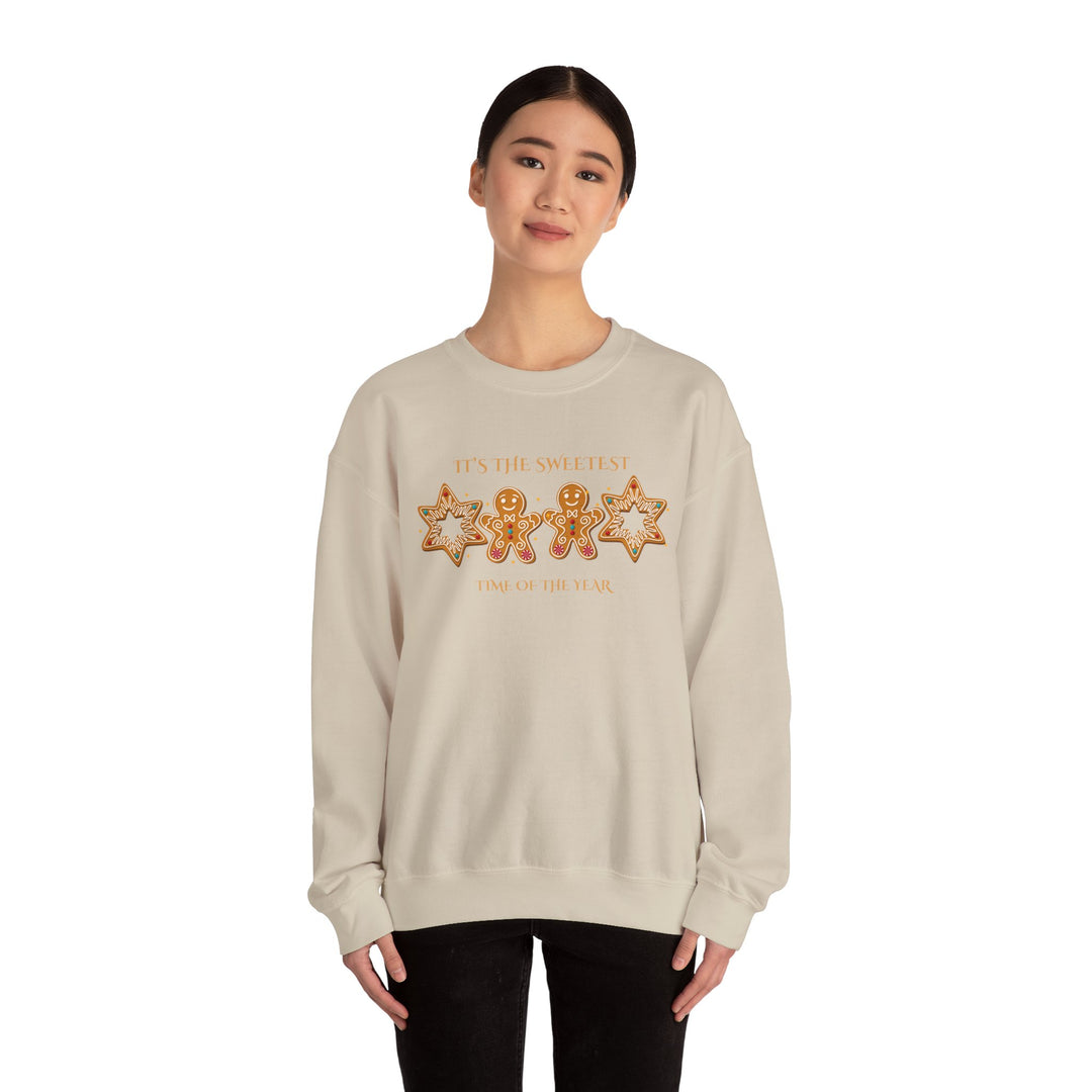 Sweatshirt - "It's the Sweetest Time of the Year" Gingerbread Holiday Crewneck