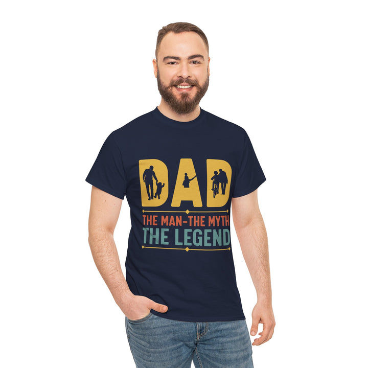 Dad's T-Shirt - Dad The Man The Myth The Legend Design