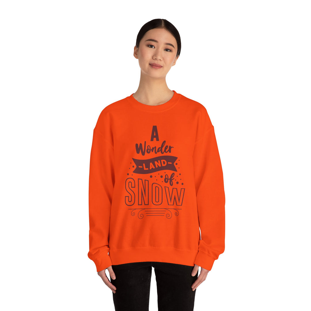 A Wonder Land of Snow Unisex Sweatshirt