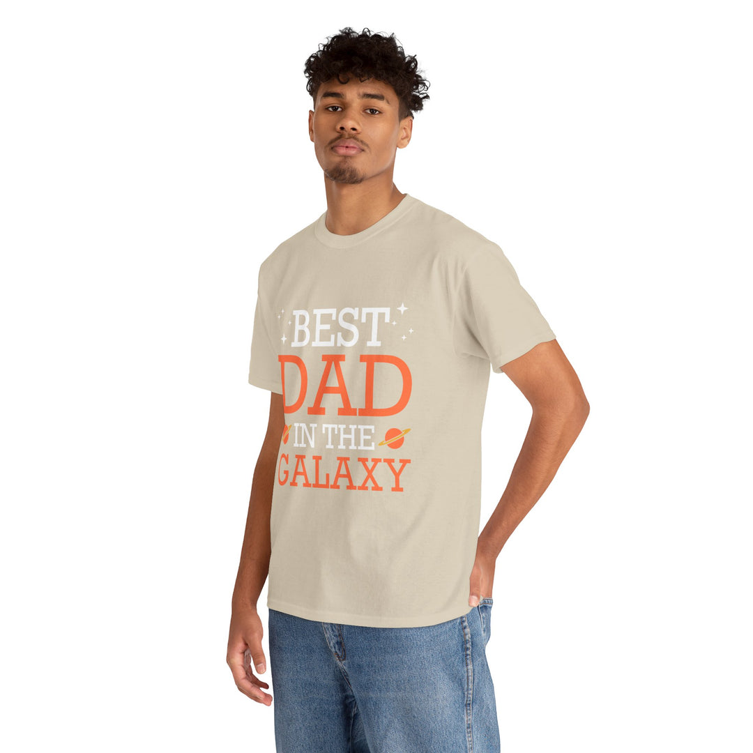 Dad's T-Shirt - Best Dad in the Galaxy Design