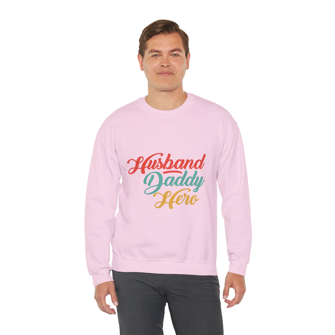 Dad’s Sweatshirt – Husband Daddy Hero Design