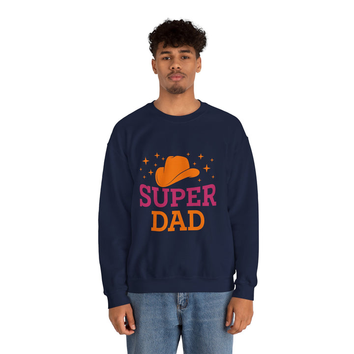 Dad’s Sweatshirt – Super Dad Design