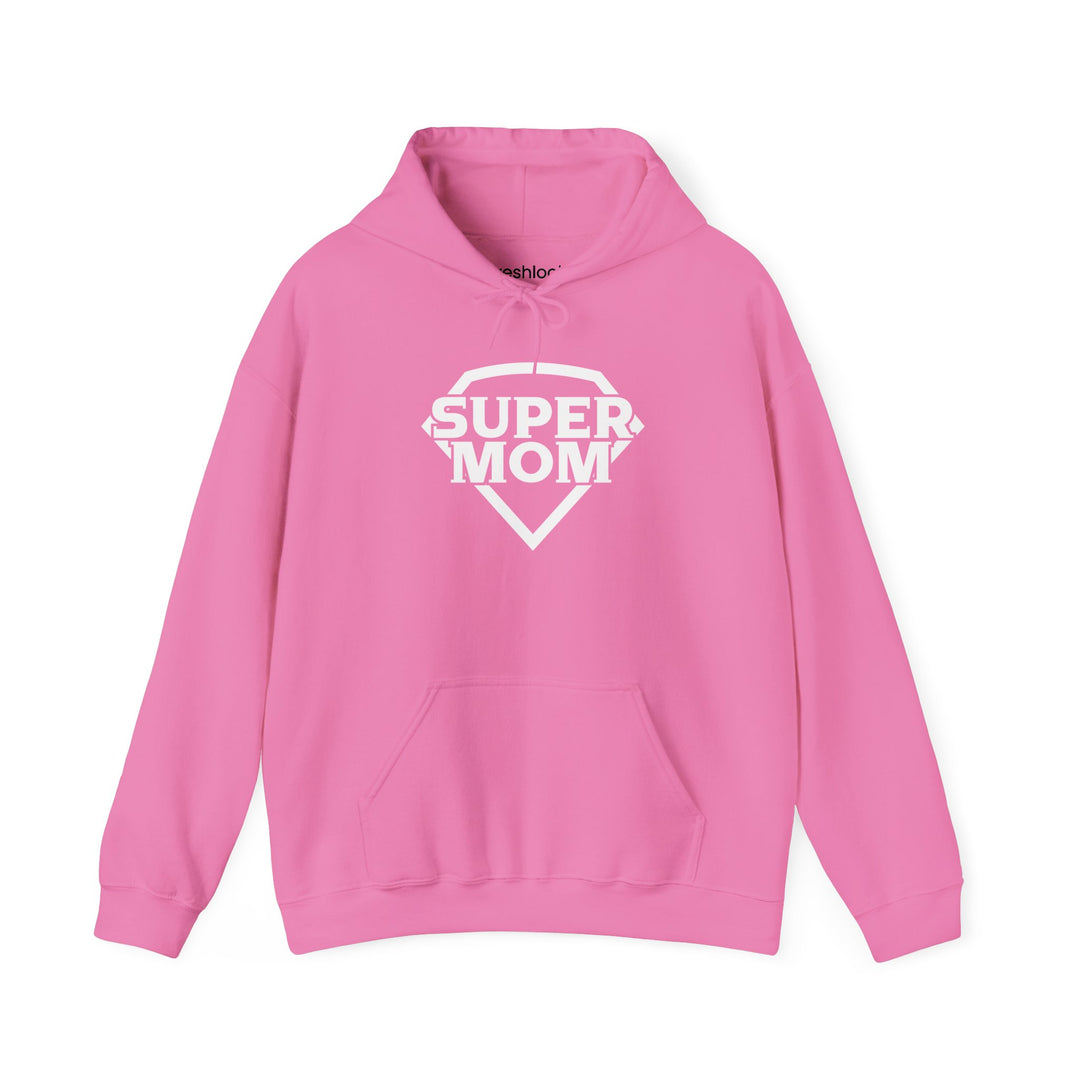 Mom's Unisex Hooded Sweatshirt - Super Mom Design